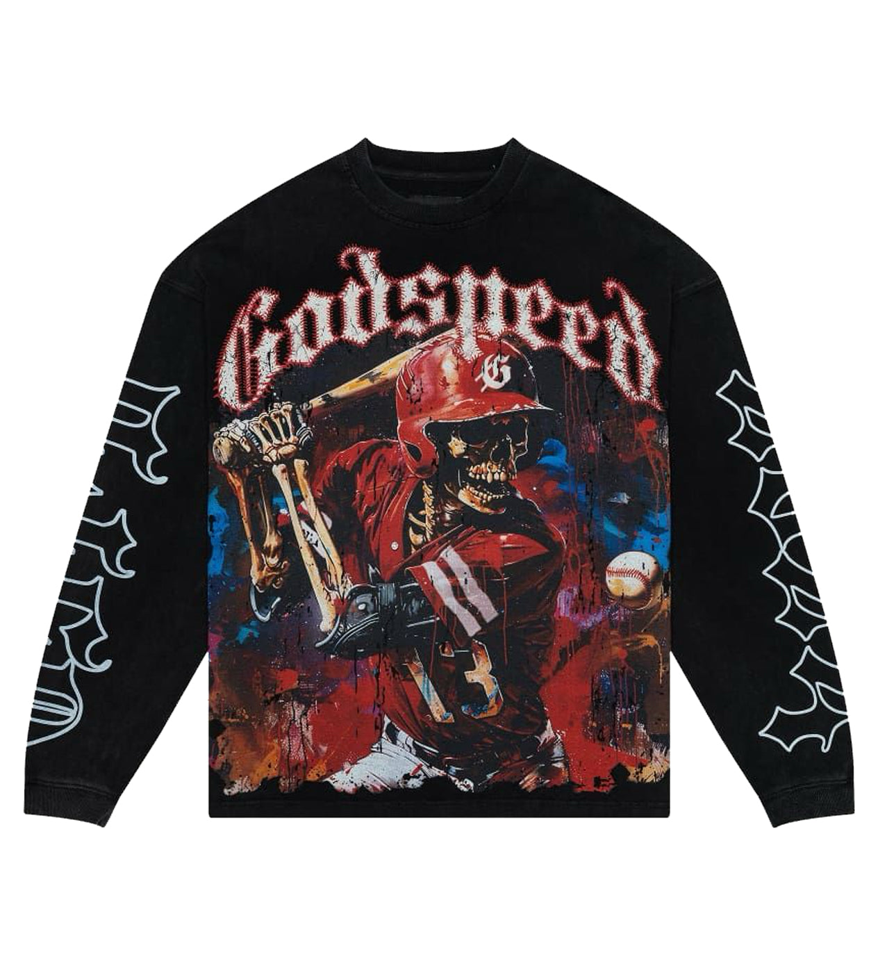 Godspeed Hoodie Unisex Fit Washed