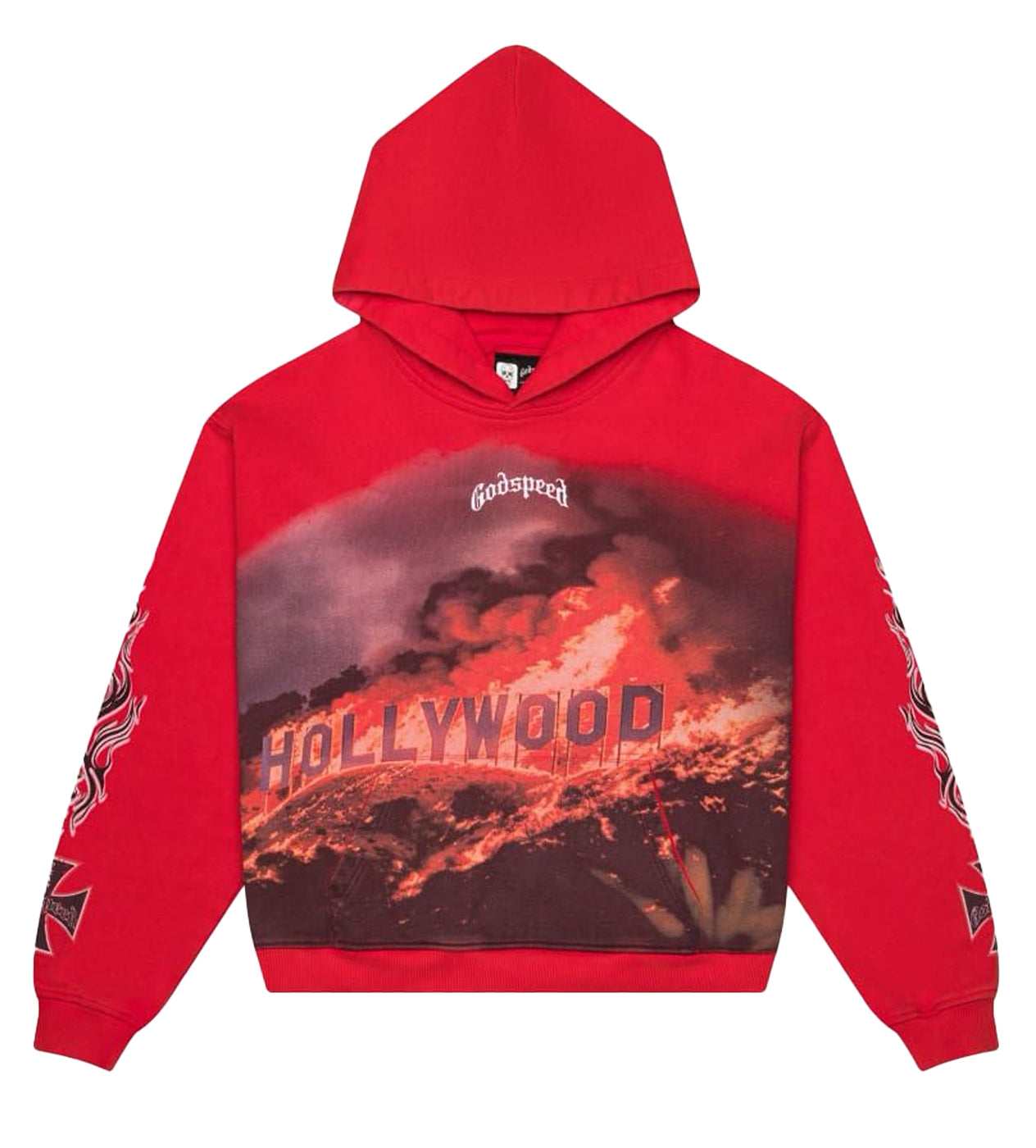 Godspeed Hoodie Unisex Fit Washed
