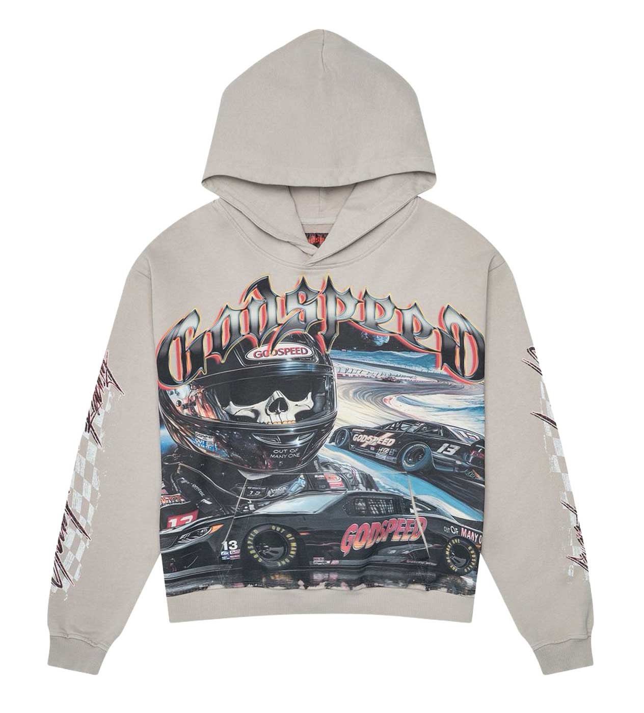Godspeed Hoodie Unisex Fit Washed
