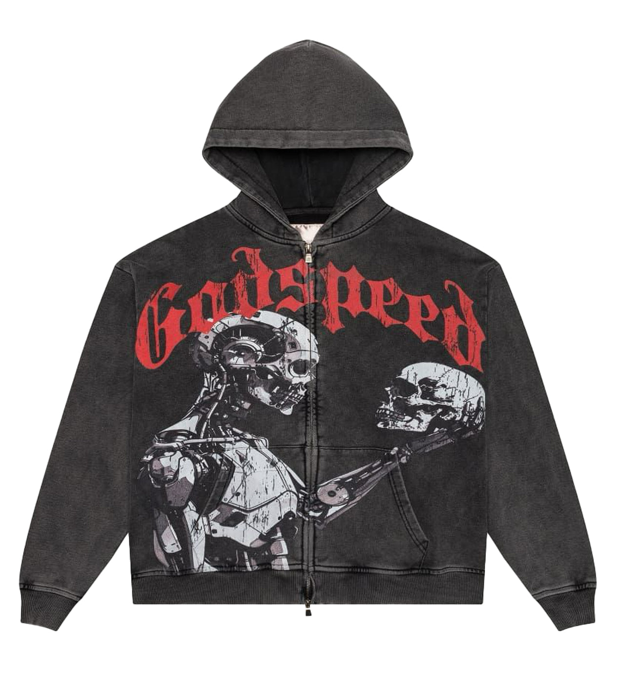Godspeed Hoodie Unisex Fit Washed