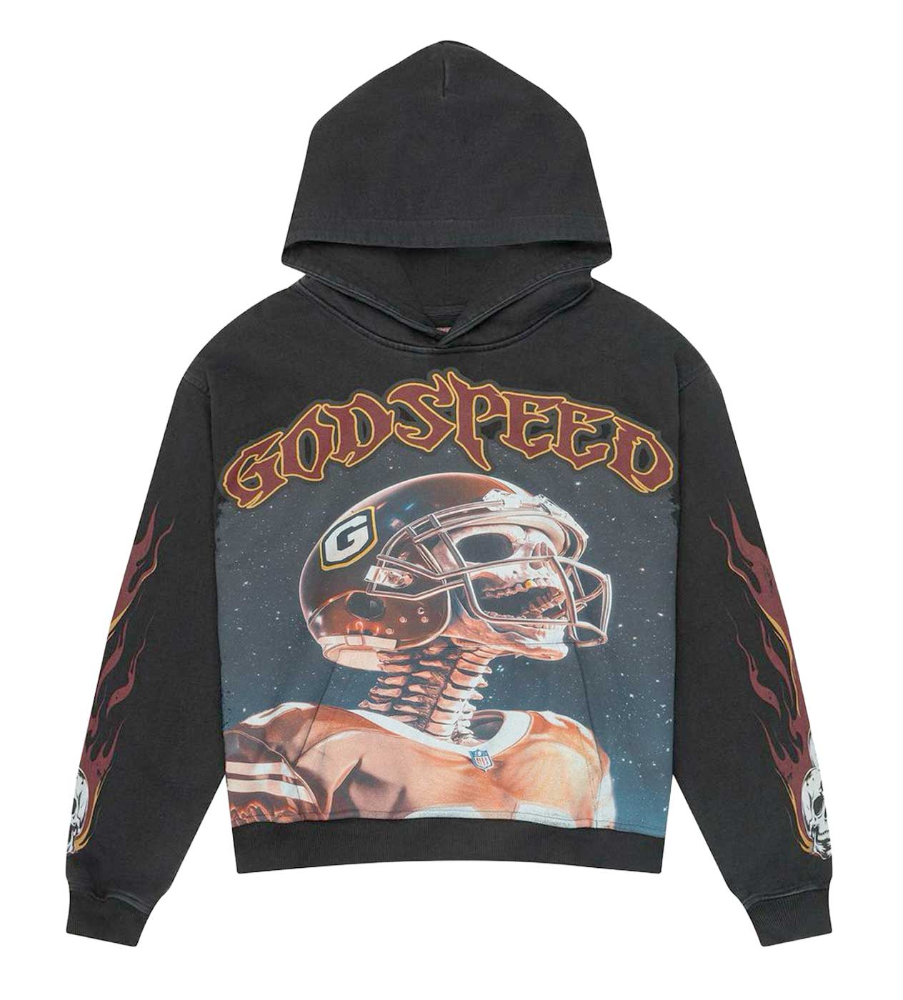Godspeed Hoodie Unisex Fit Washed