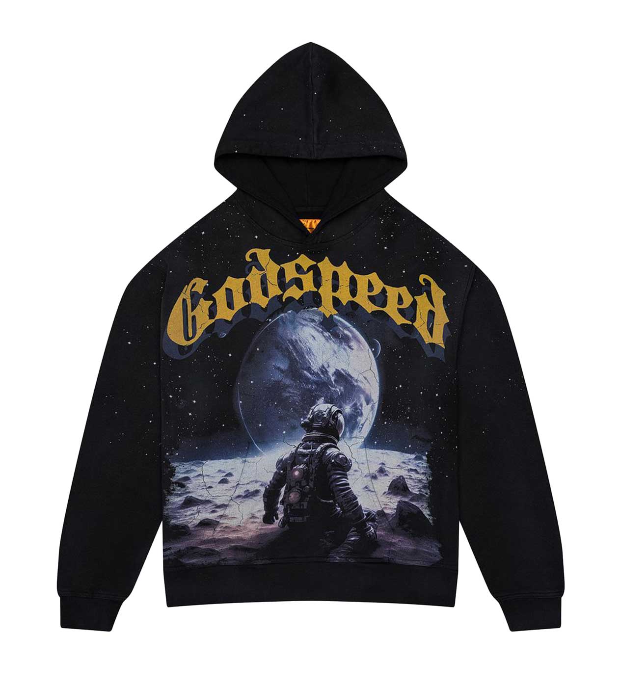 Godspeed Hoodie Unisex Fit Washed