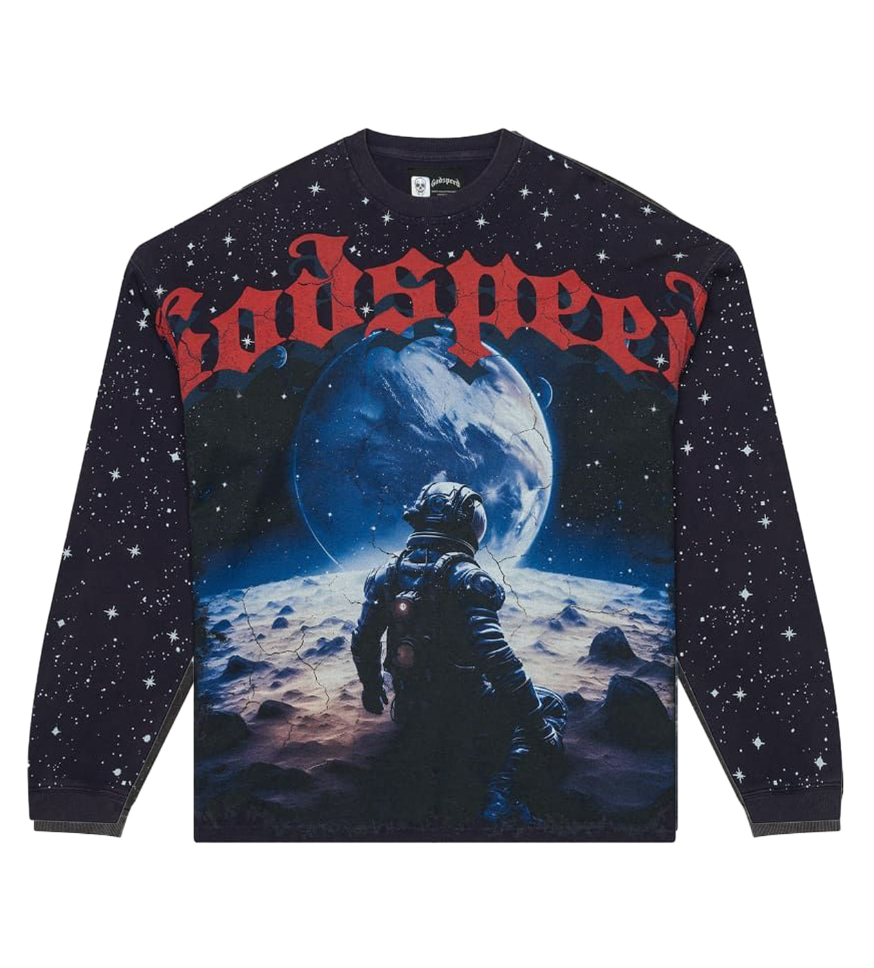 Godspeed Hoodie Unisex Fit Washed