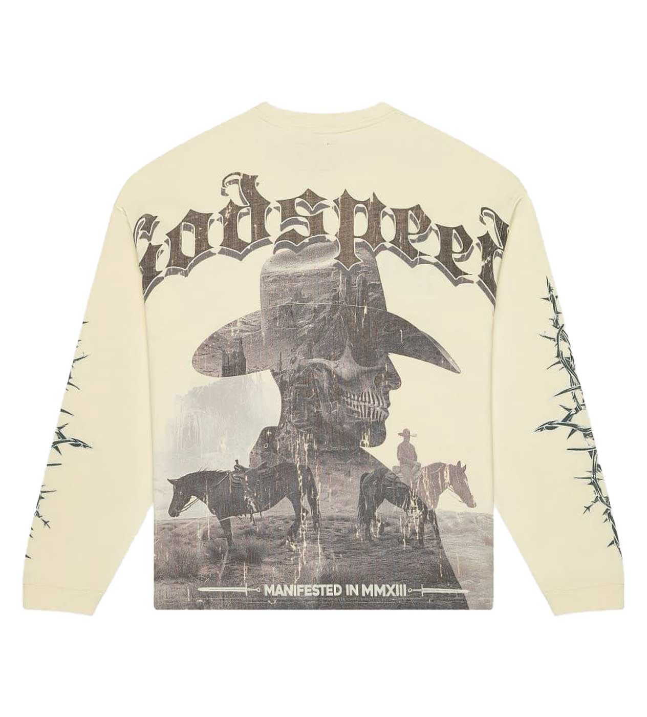 Godspeed Hoodie Unisex Fit Washed