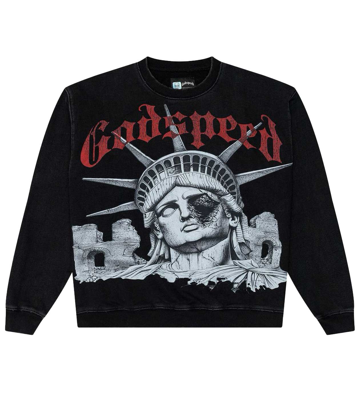Godspeed Hoodie Unisex Fit Washed