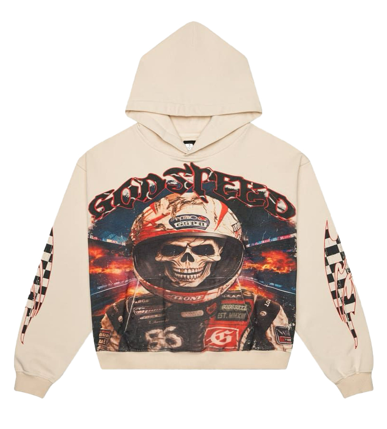 Godspeed Hoodie Unisex Fit Washed