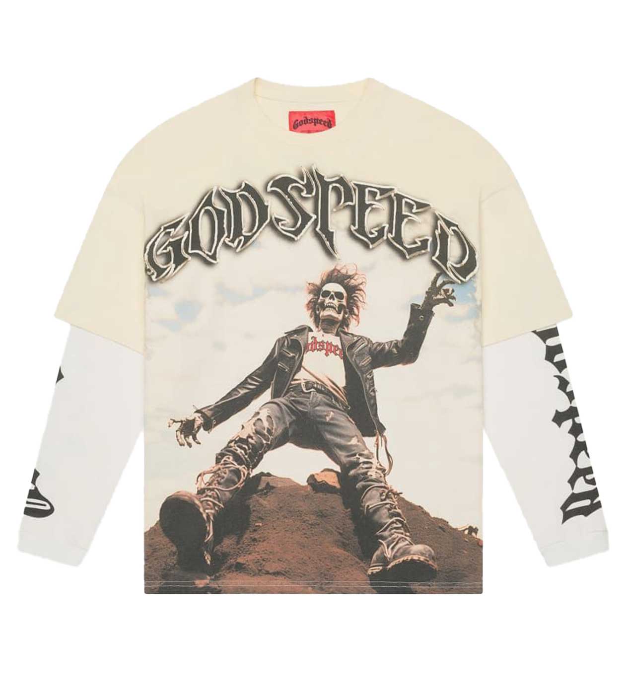 Godspeed Hoodie Unisex Fit Washed