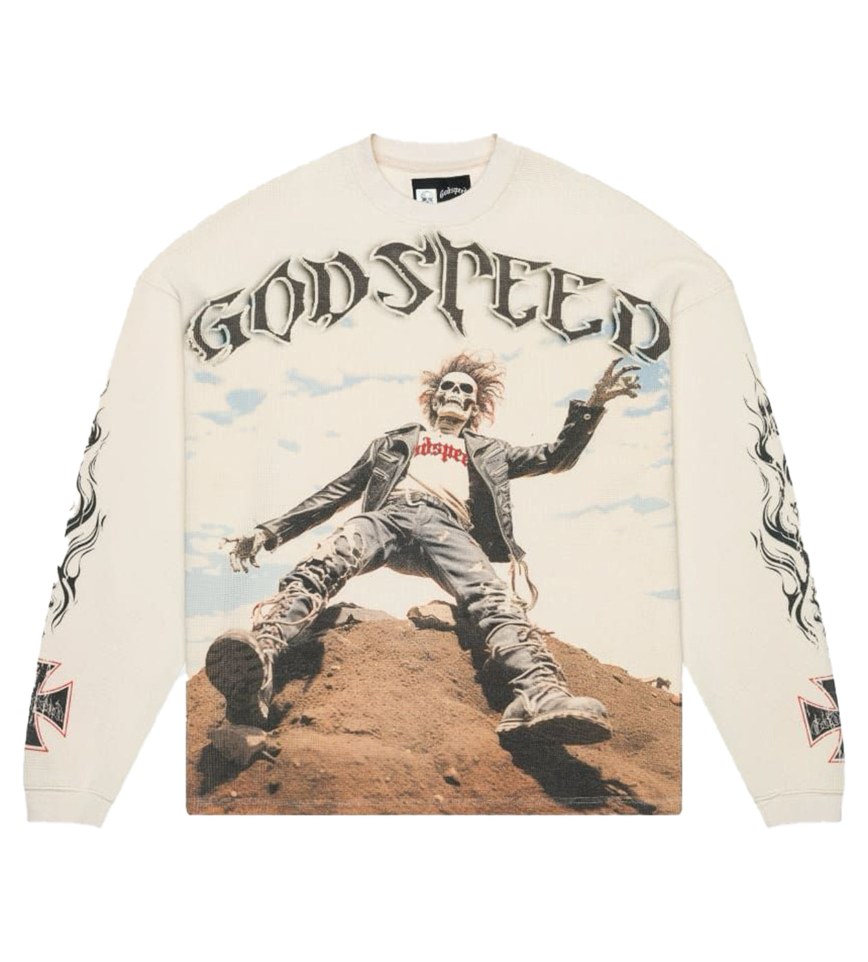 Godspeed Hoodie Unisex Fit Washed