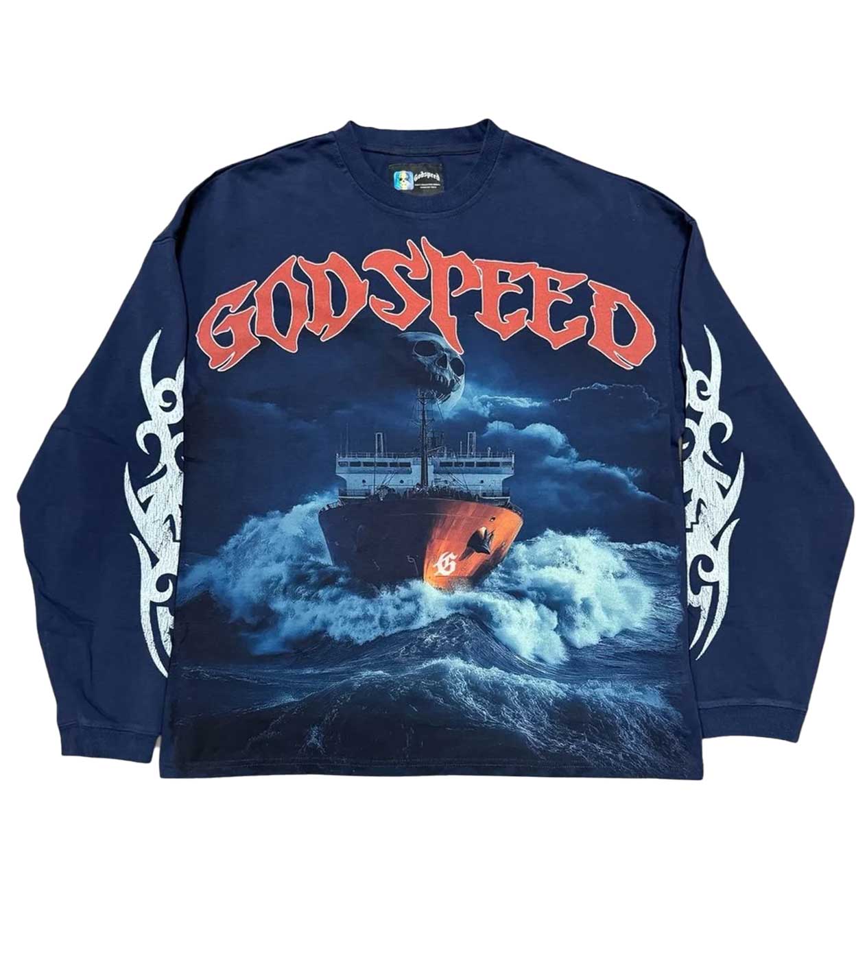 Godspeed Hoodie Unisex Fit Washed