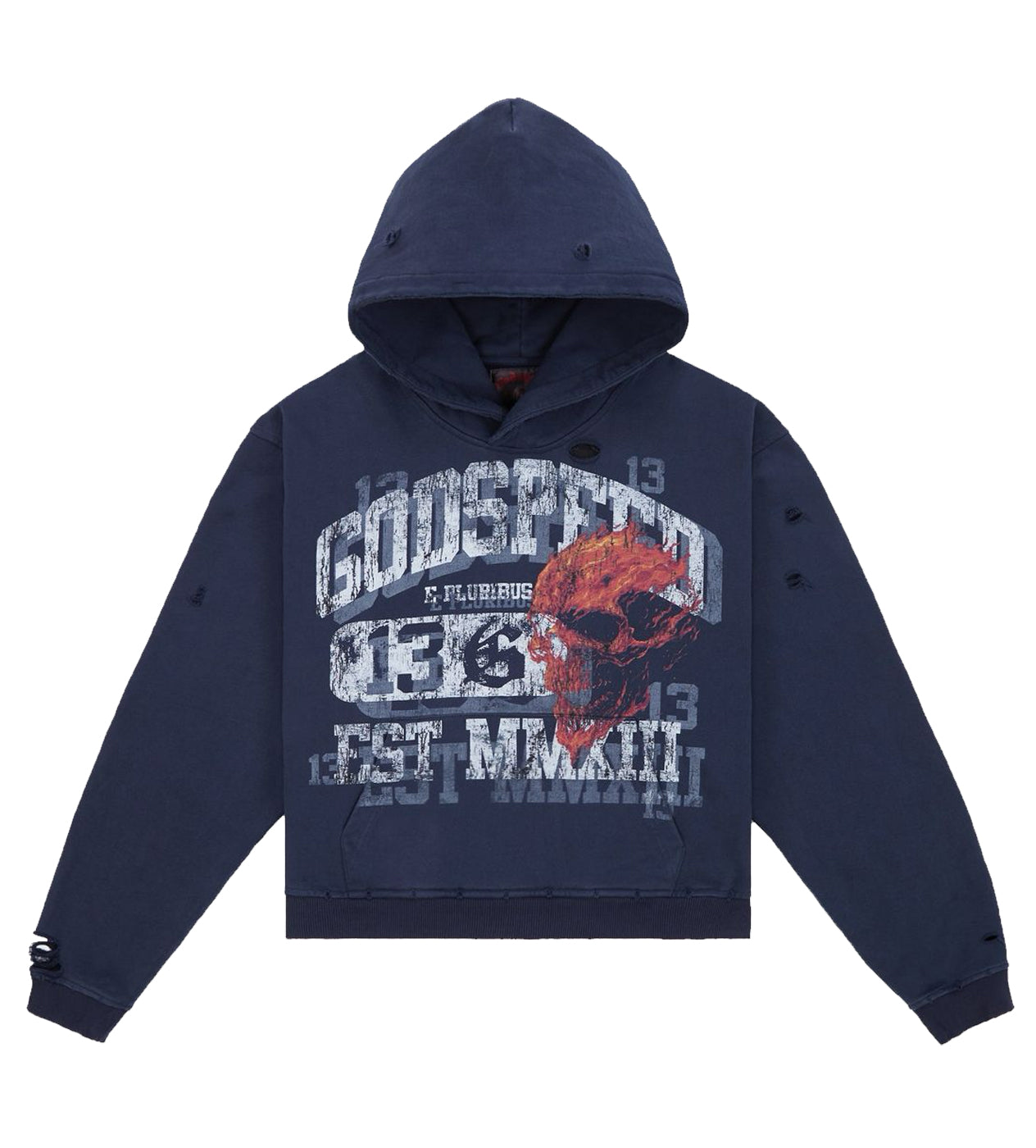 Godspeed Hoodie Unisex Fit Washed