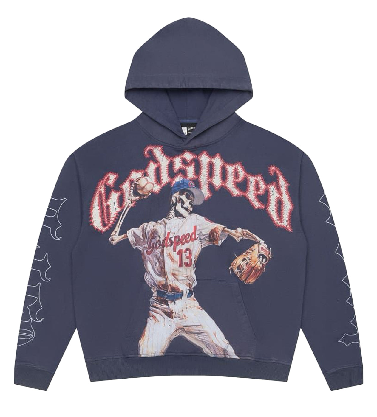 Godspeed Hoodie Unisex Fit Washed