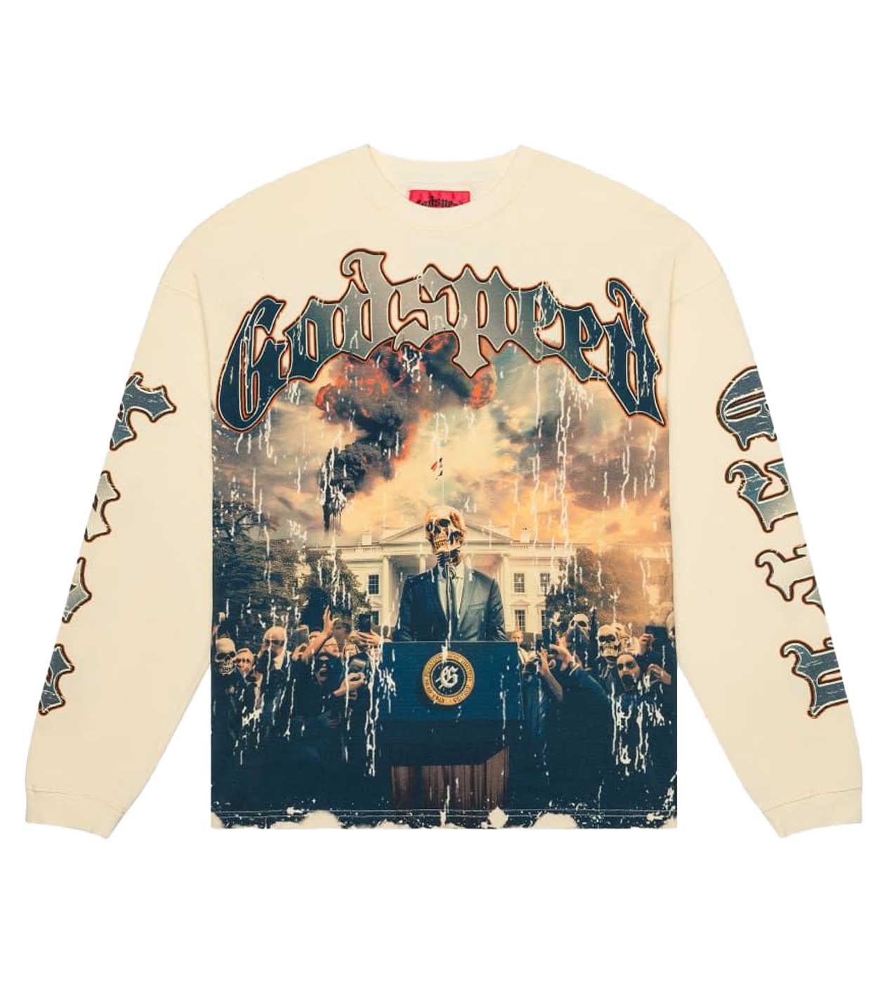 Godspeed Hoodie Unisex Fit Washed