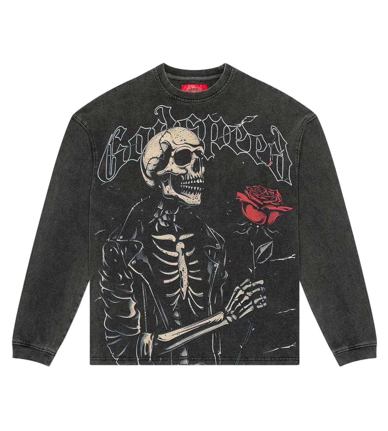 Godspeed Hoodie Unisex Fit Washed