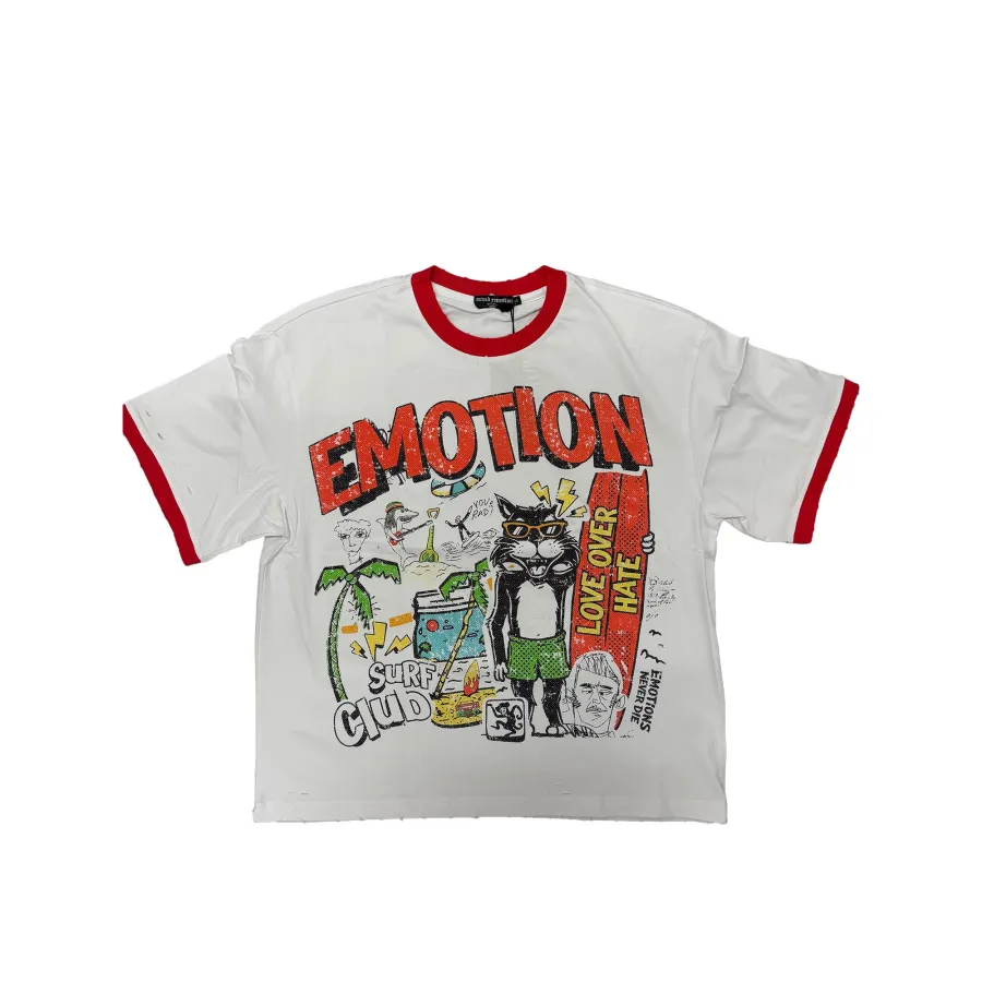 Mixed Emotion Classic 100%Cotton Tee T-Shirt Unisex