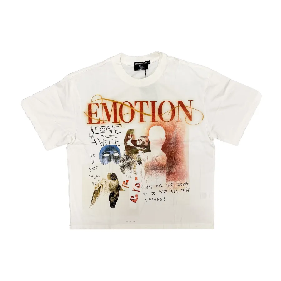 Mixed Emotion Classic 100%Cotton Tee T-Shirt Unisex