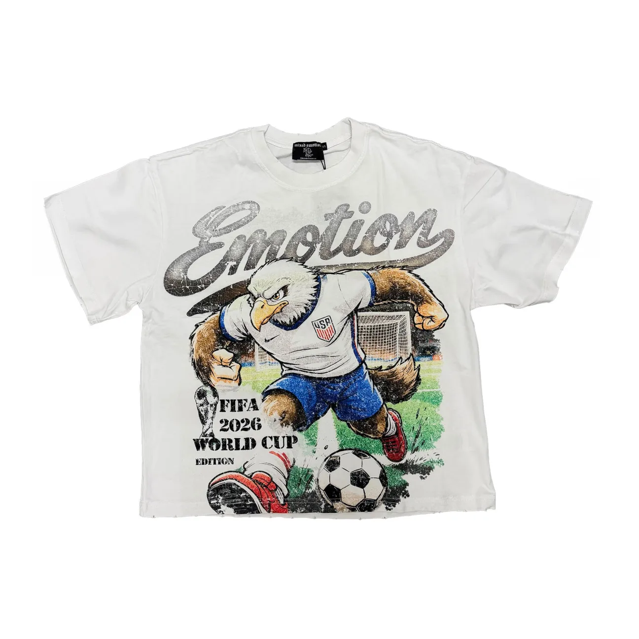 Mixed Emotion Classic 100%Cotton Tee T-Shirt Unisex