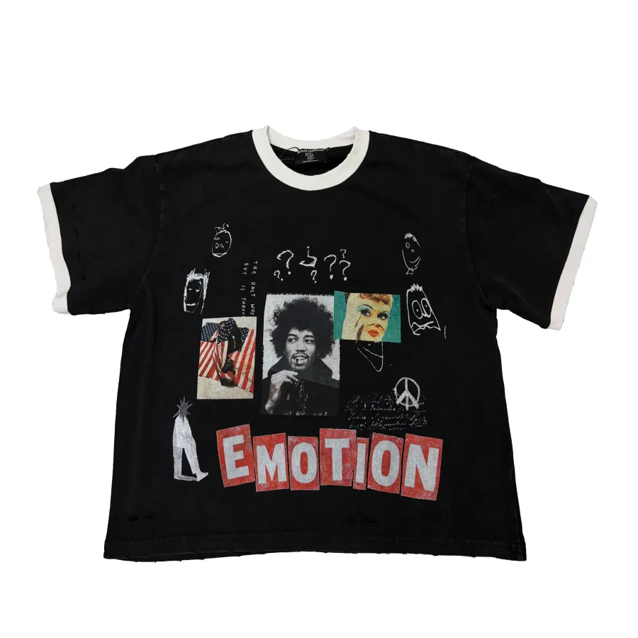 Mixed Emotion Classic 100%Cotton Tee T-Shirt Unisex