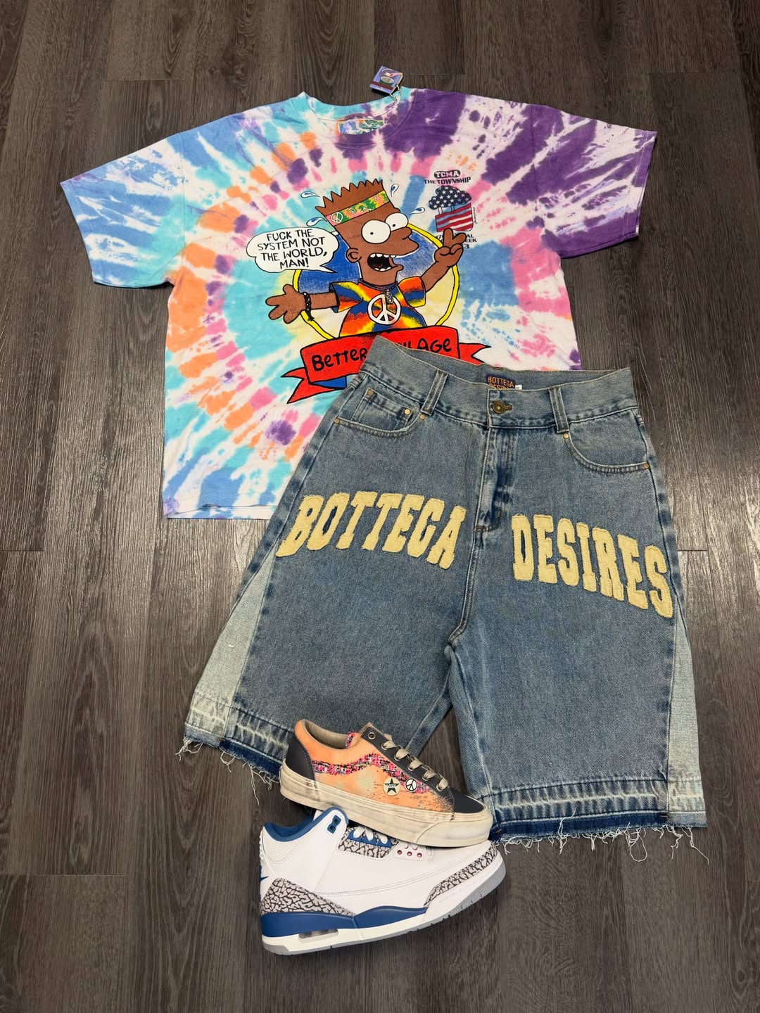 Mixed Emotion Classic T-Shirt And Shorts Set Unisex