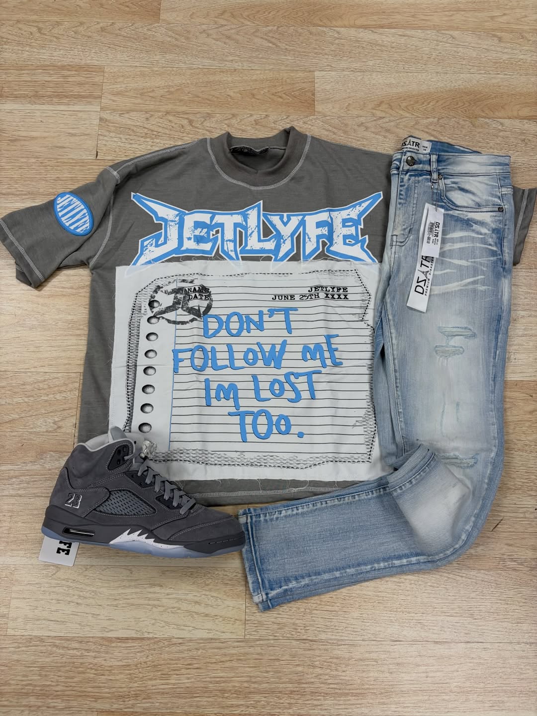 Mixed Emotion Classic T-Shirt And Pants Set Unisex