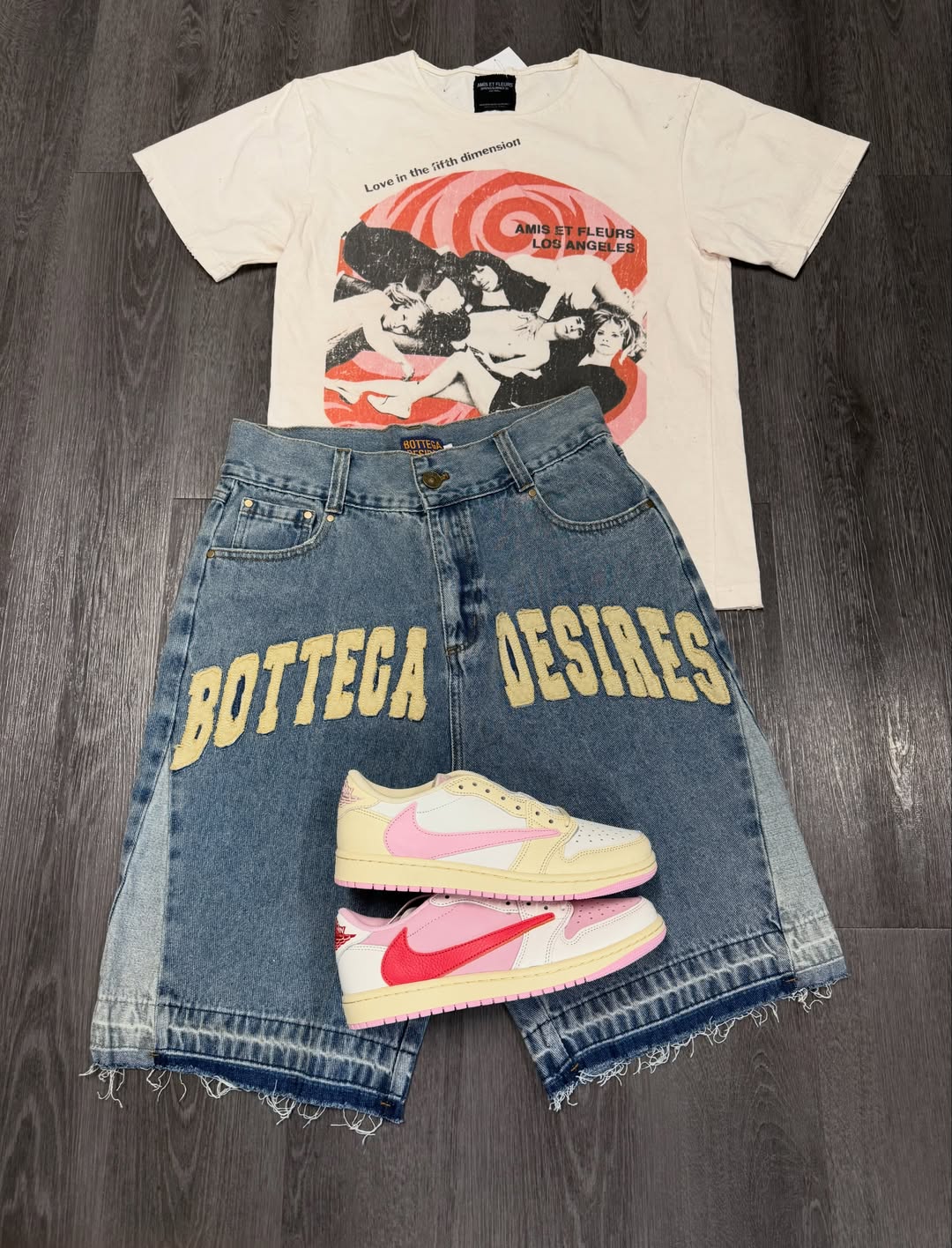 Mixed Emotion Classic T-Shirt And Shorts Set Unisex