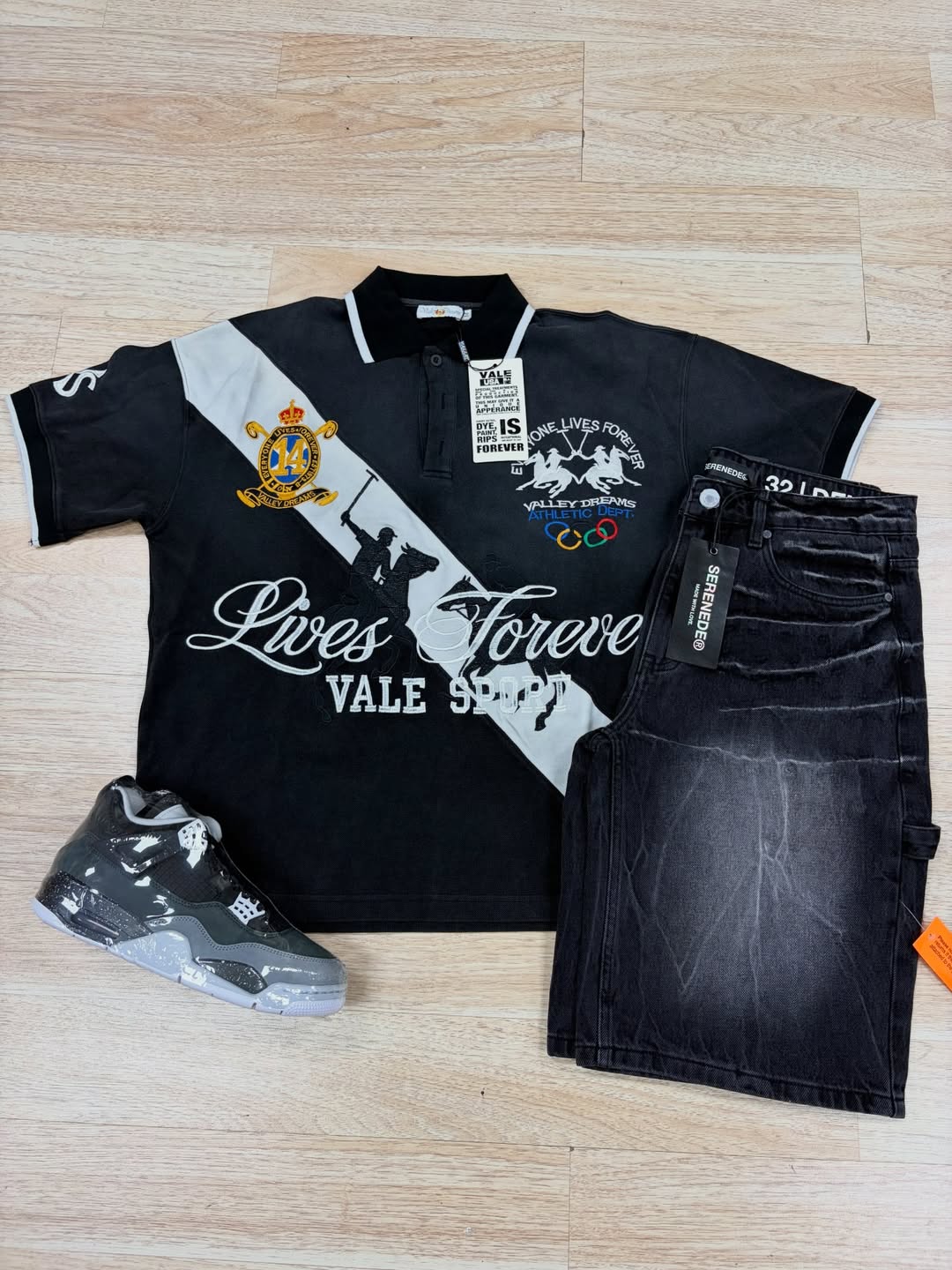 Mixed Emotion Classic T-Shirt And Shorts Set Unisex