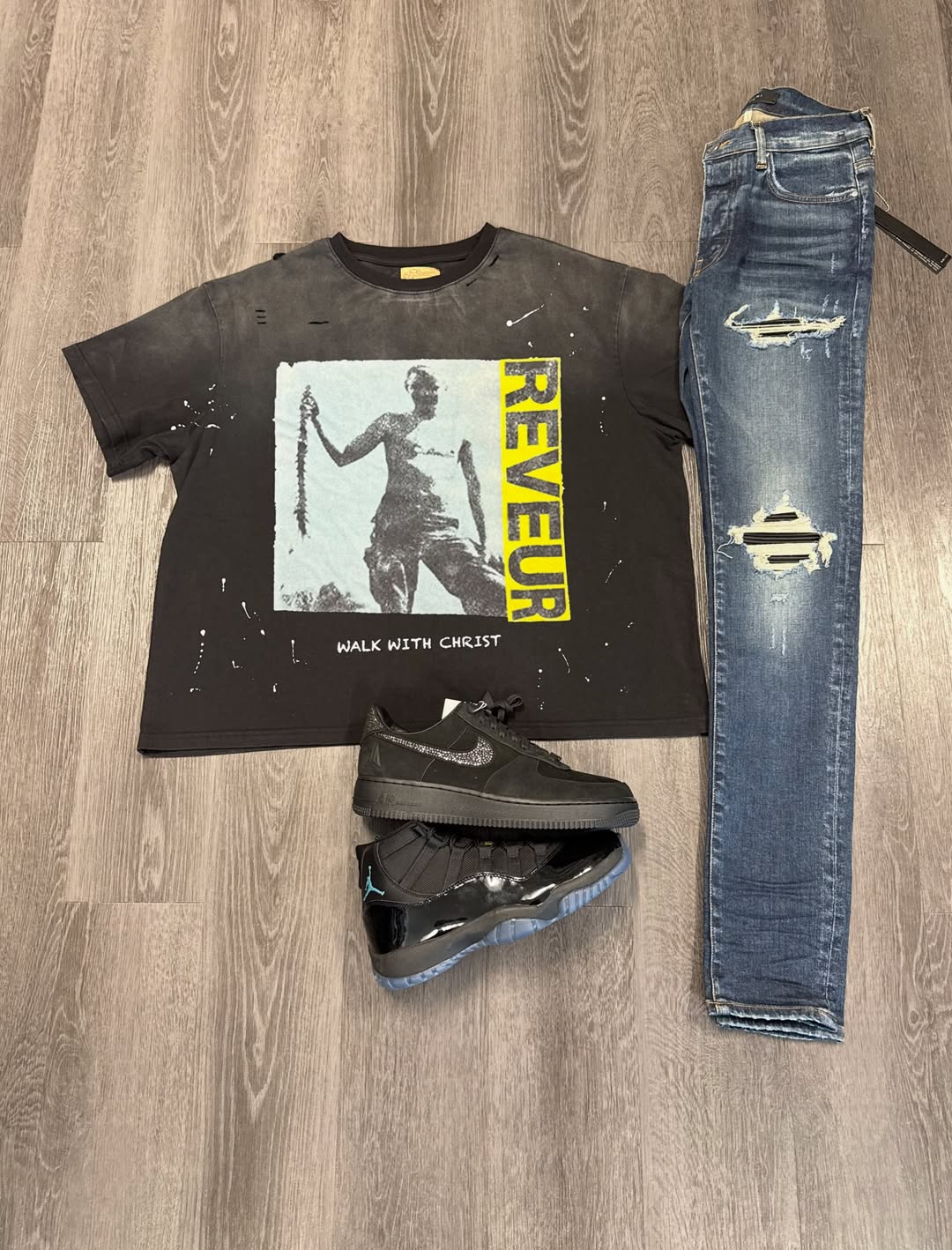 Mixed Emotion Classic T-Shirt And Pants Set Unisex