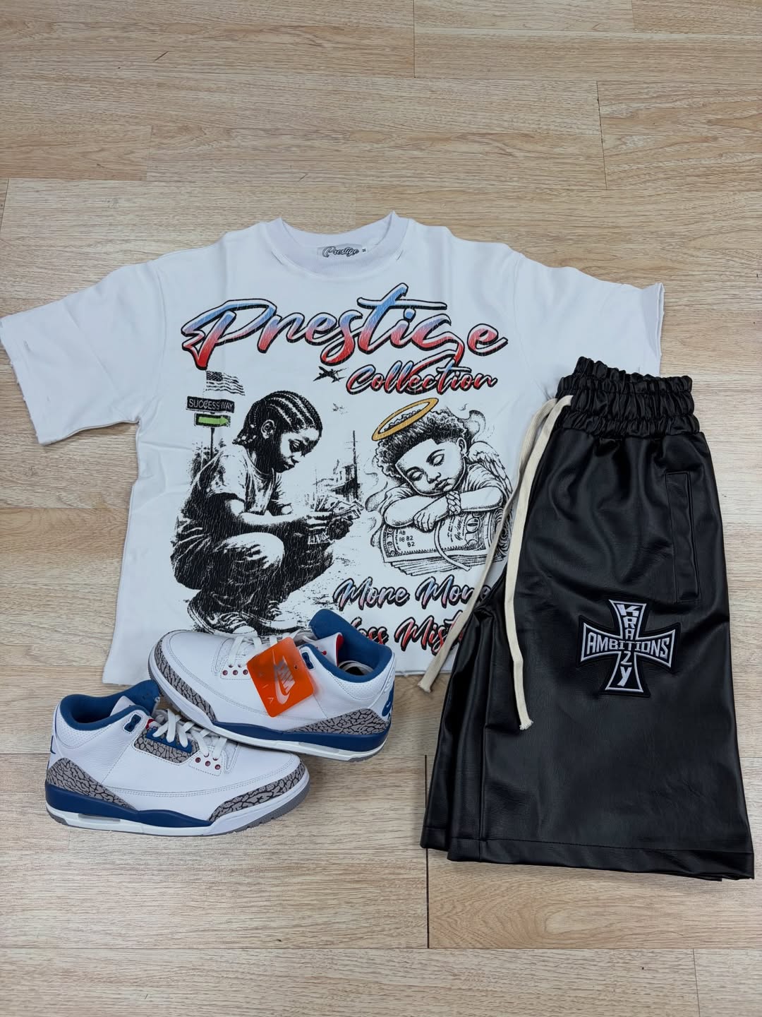 Mixed Emotion Classic T-Shirt And Shorts Set Unisex