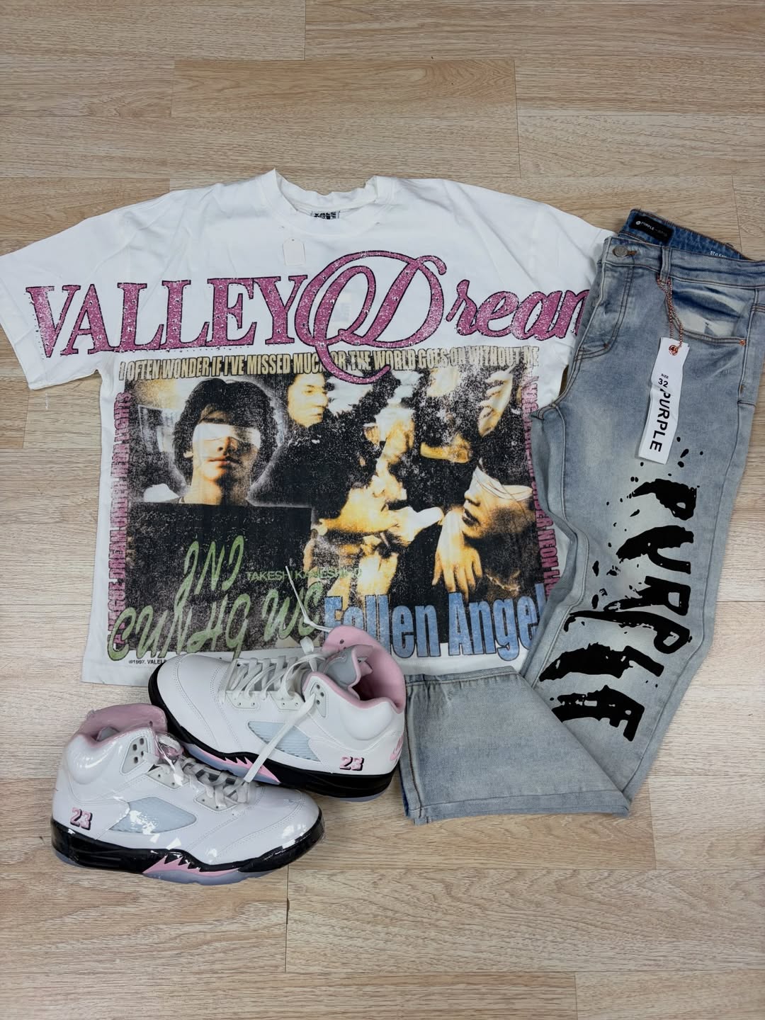Mixed Emotion Classic T-Shirt And Pants Set Unisex