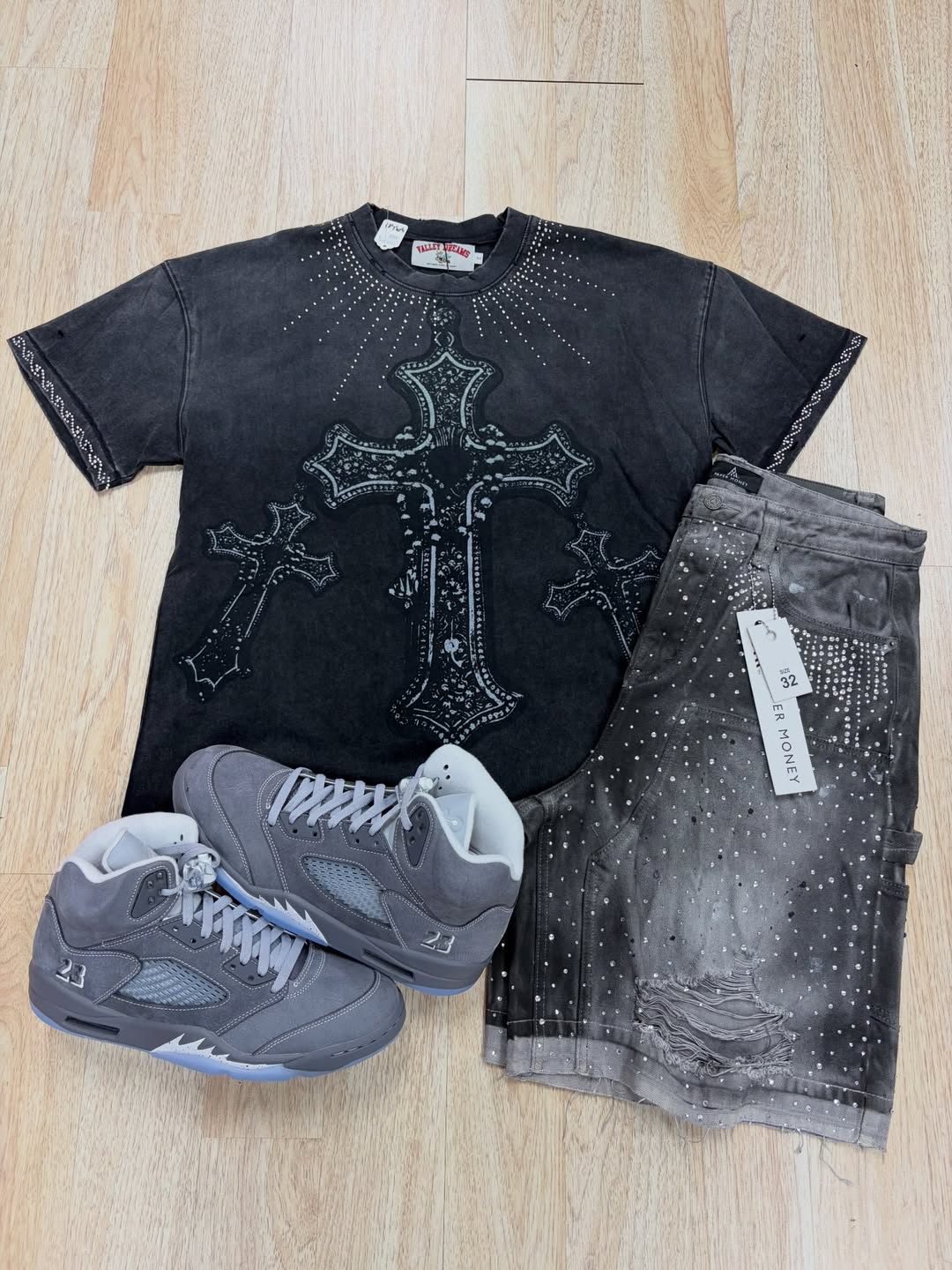Mixed Emotion Classic T-Shirt And Shorts Set Unisex