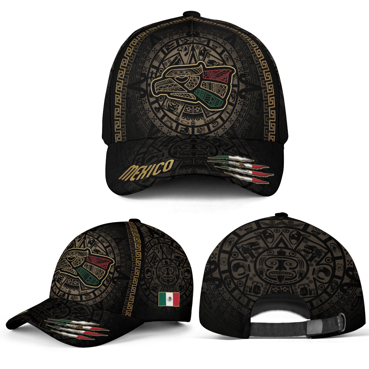 Unisex Casual Mexican Soccer Fan Hat