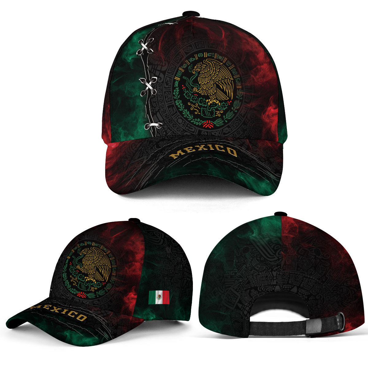 Unisex Casual Mexican Soccer Fan Hat