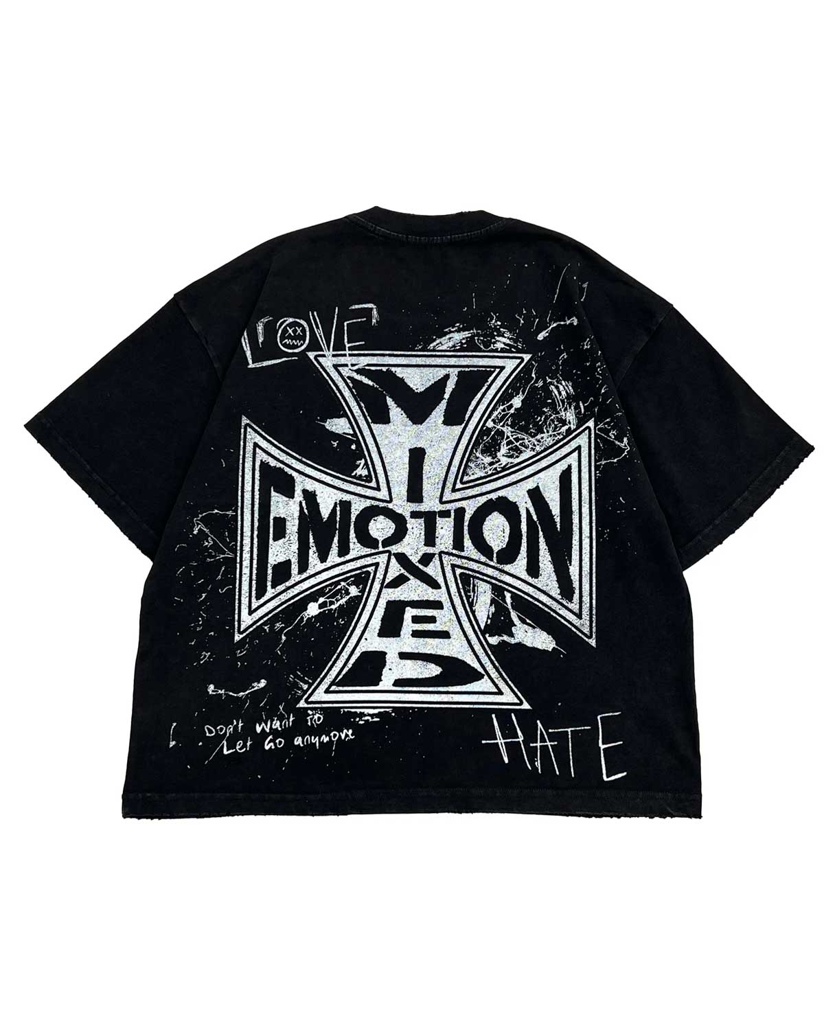 Mixed Emotion Classic 100%Cotton Tee T-Shirt Unisex