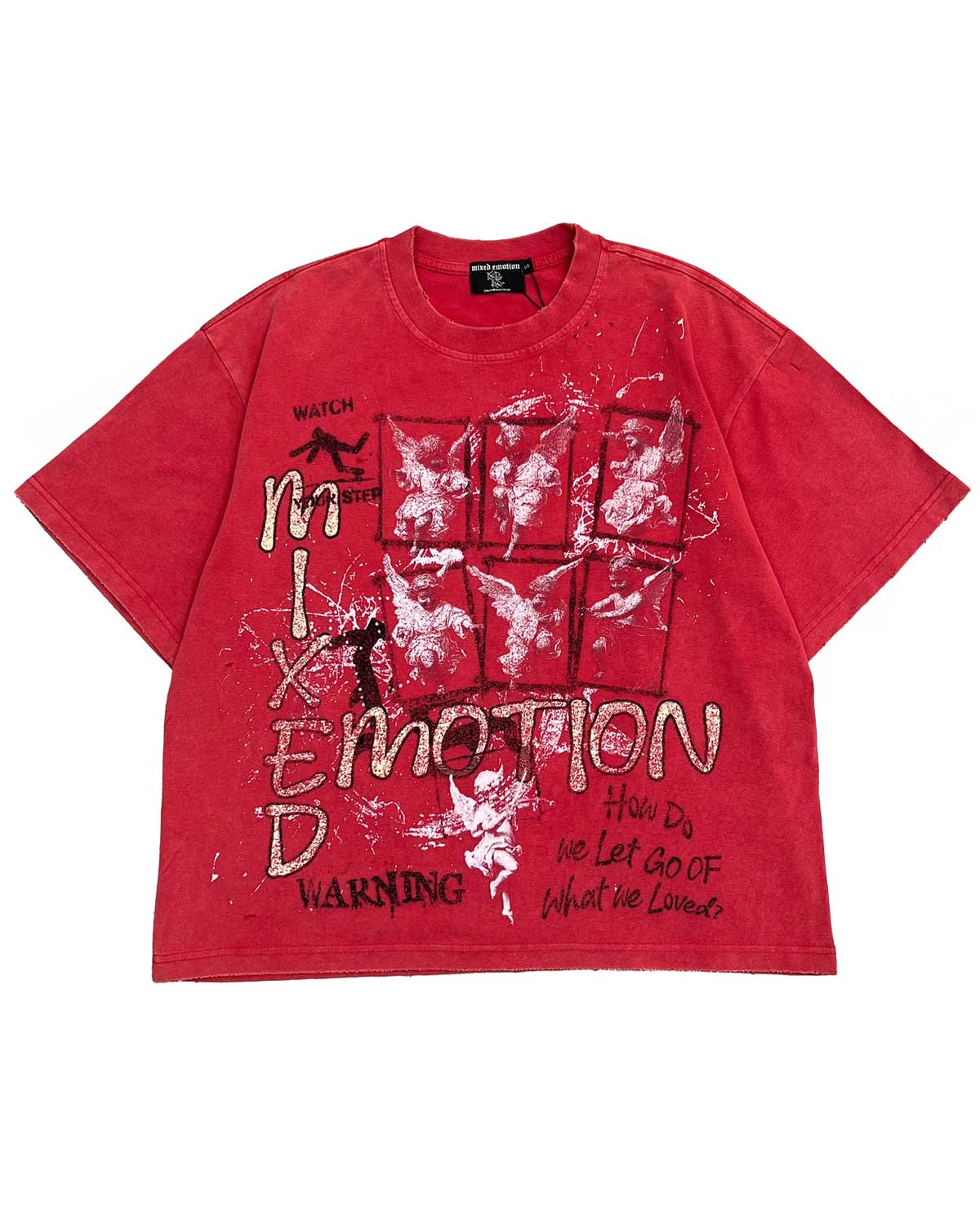 Mixed Emotion Classic 100%Cotton Tee T-Shirt Unisex