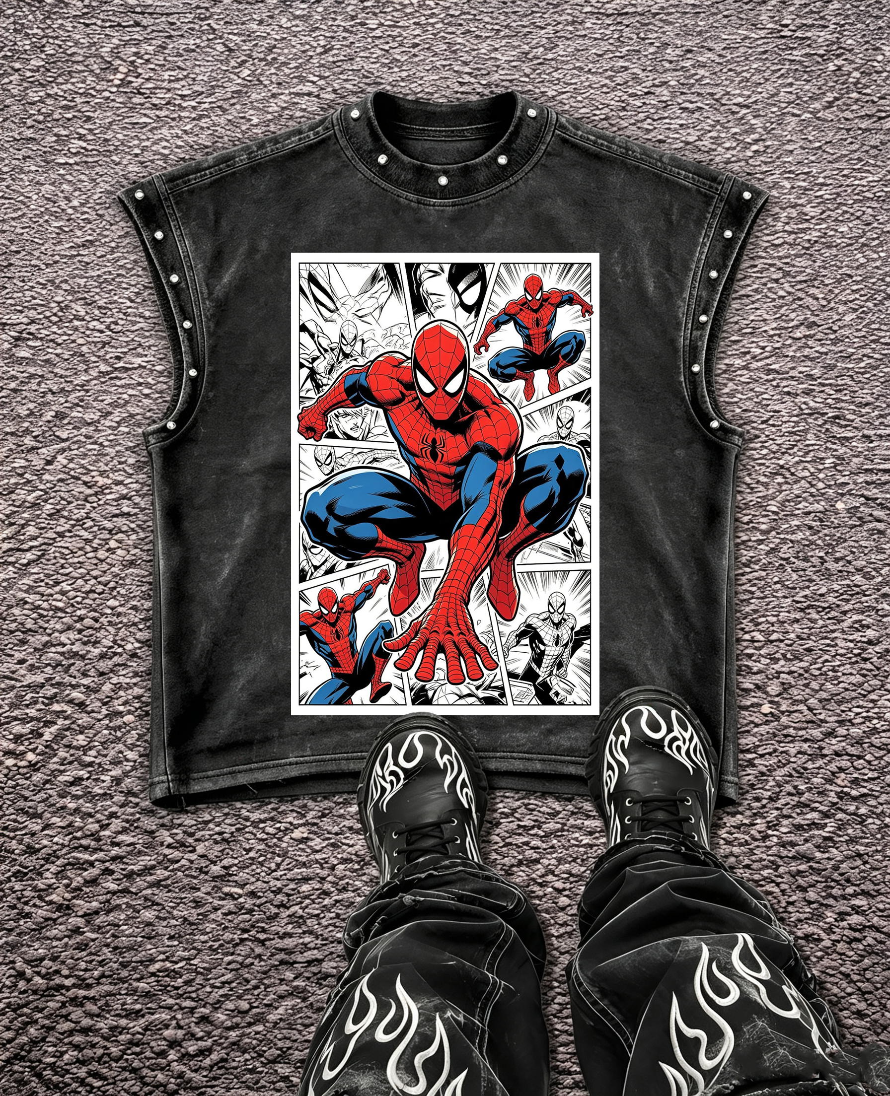 Unisex SPIDER-MAN New Limited Edition Tank Top