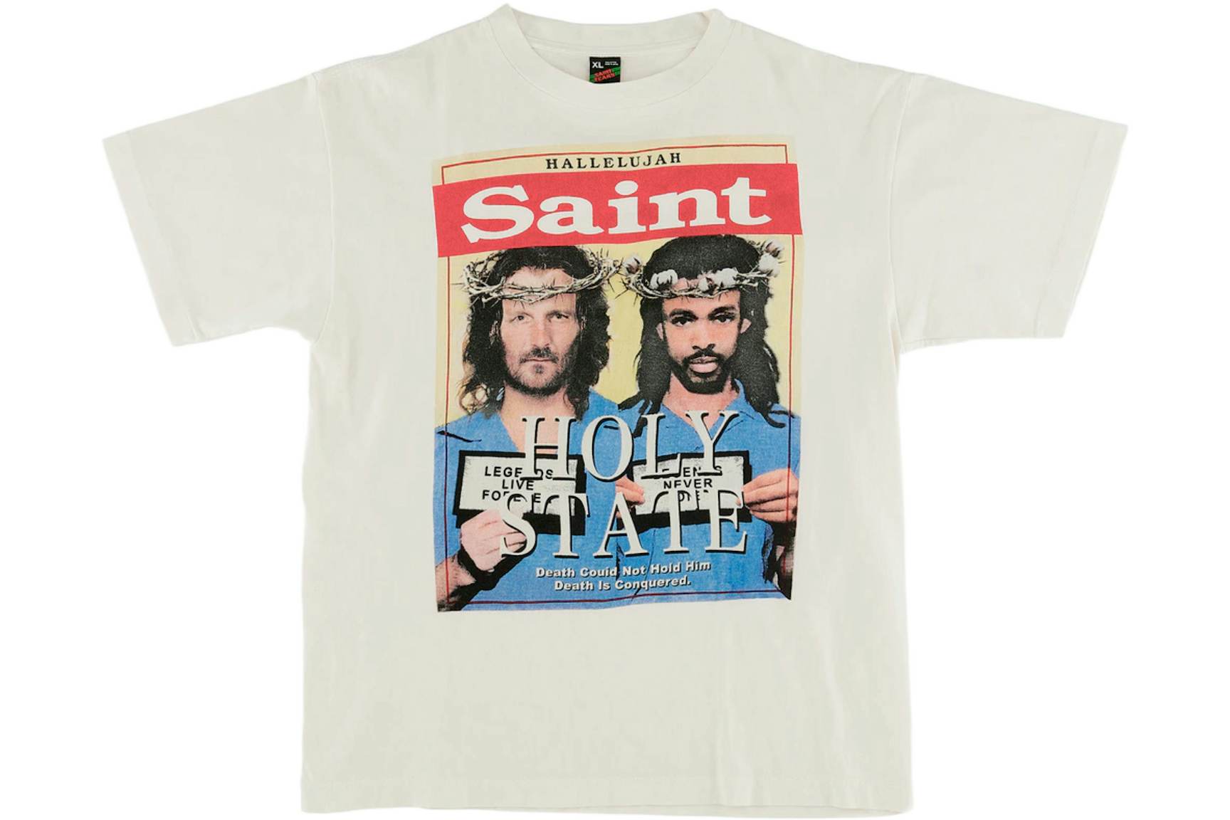 Denim Tears Classic 100%Cotton Tee T-Shirt Unisex Fit Washed