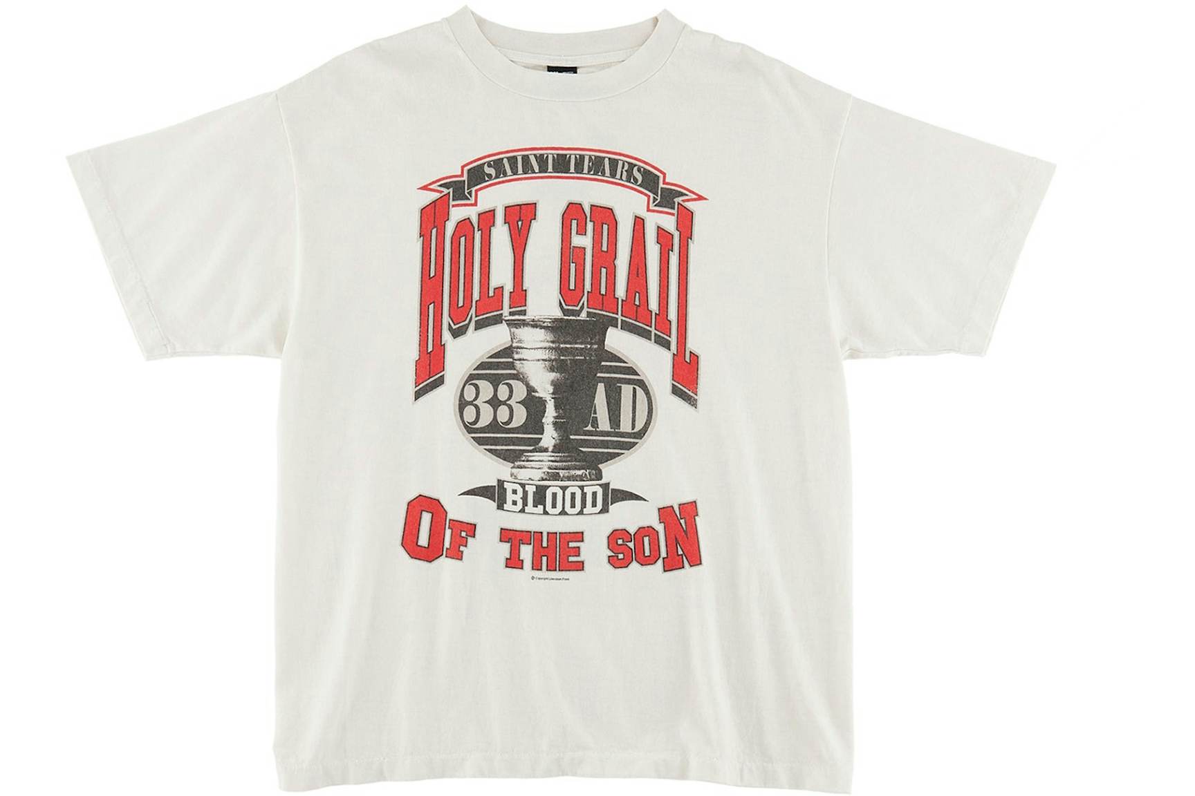 Denim Tears Classic 100%Cotton Tee T-Shirt Unisex Fit Washed