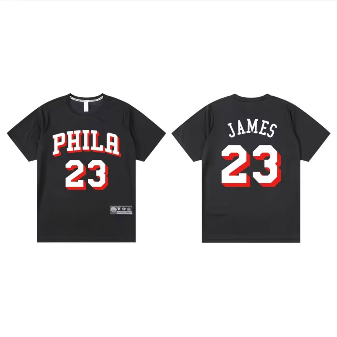 Philadelphia 76ers Tee T-Shirt No. 23 jersey Unisex