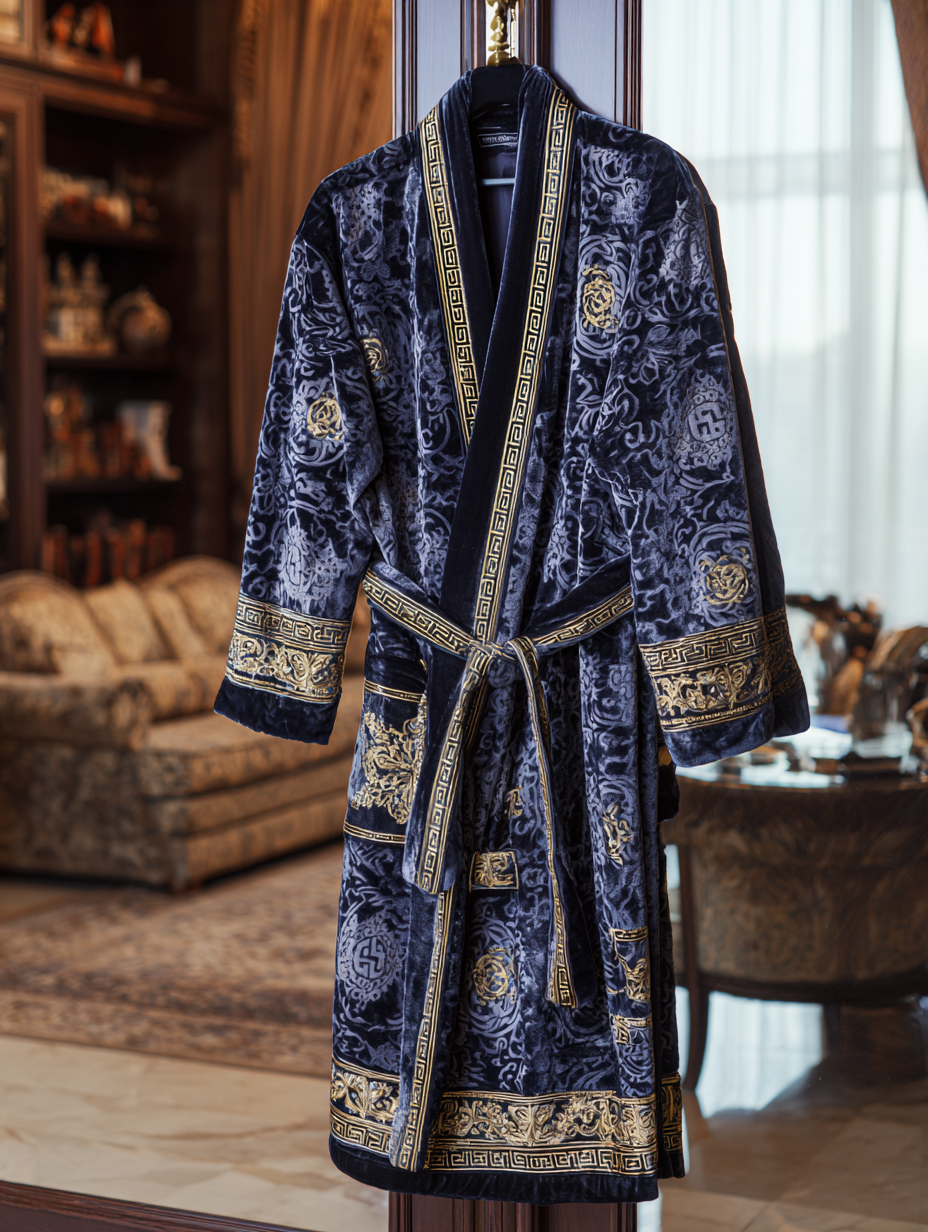 2026 Luxury High-end feel Soft Pajamas Velvet Robe Homewear