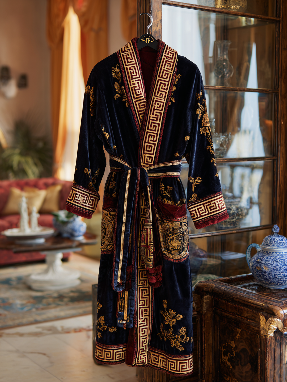 2026 Luxury High-end feel Soft Pajamas Velvet Robe Homewear