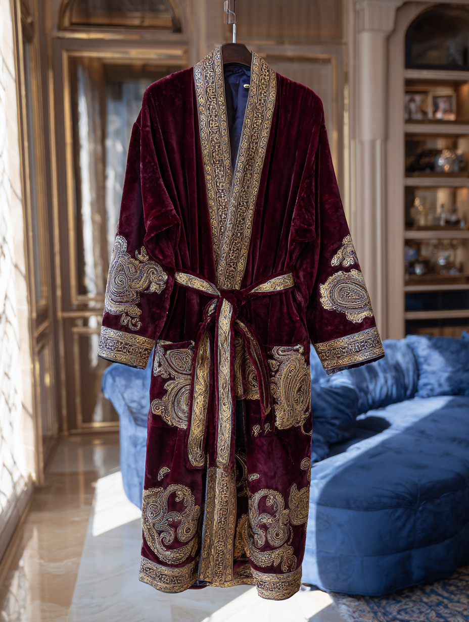 2026 Luxury High-end feel Soft Pajamas Velvet Robe Homewear
