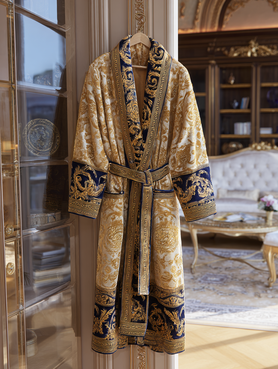 2026 Luxury High-end feel Soft Pajamas Velvet Robe Homewear