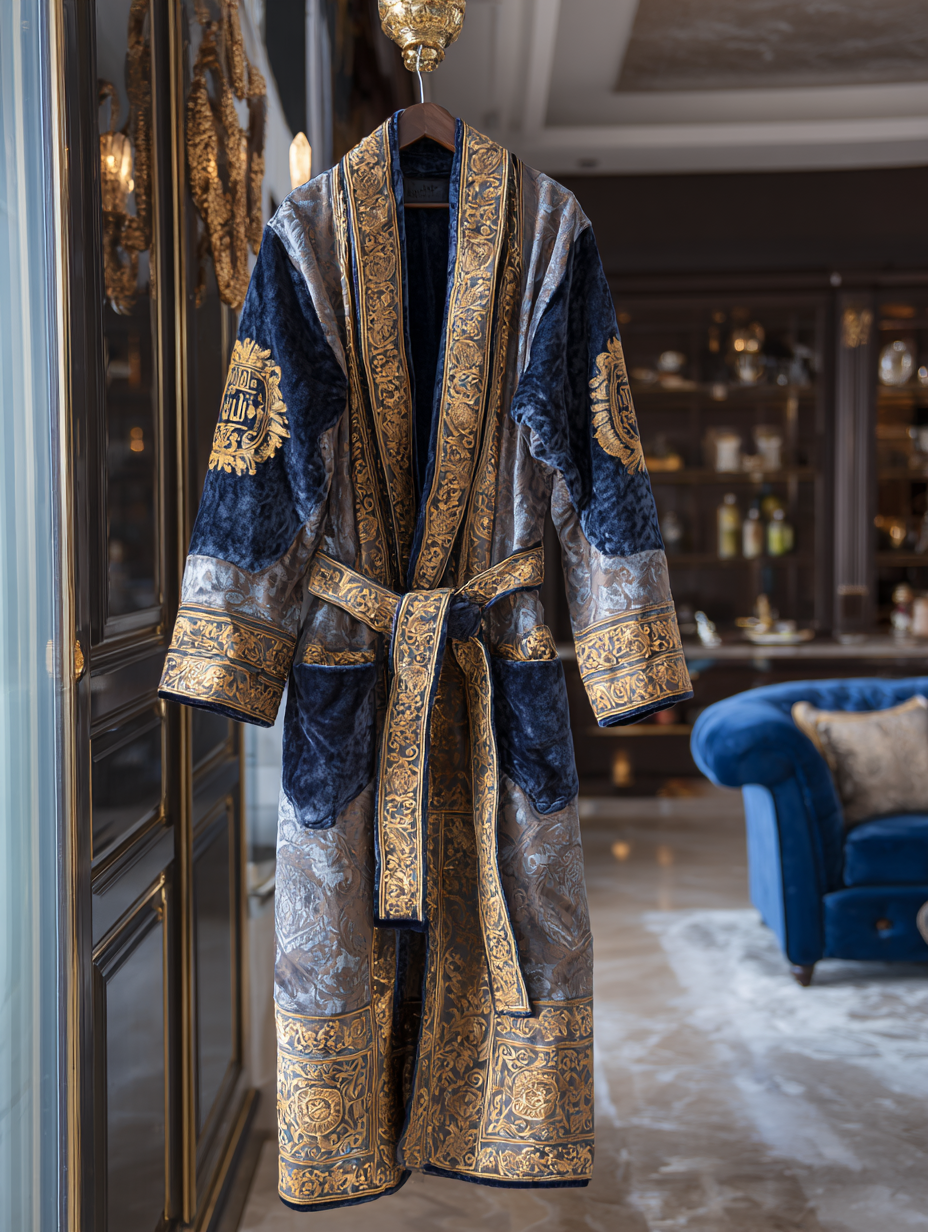 2026 Luxury High-end feel Soft Pajamas Velvet Robe Homewear