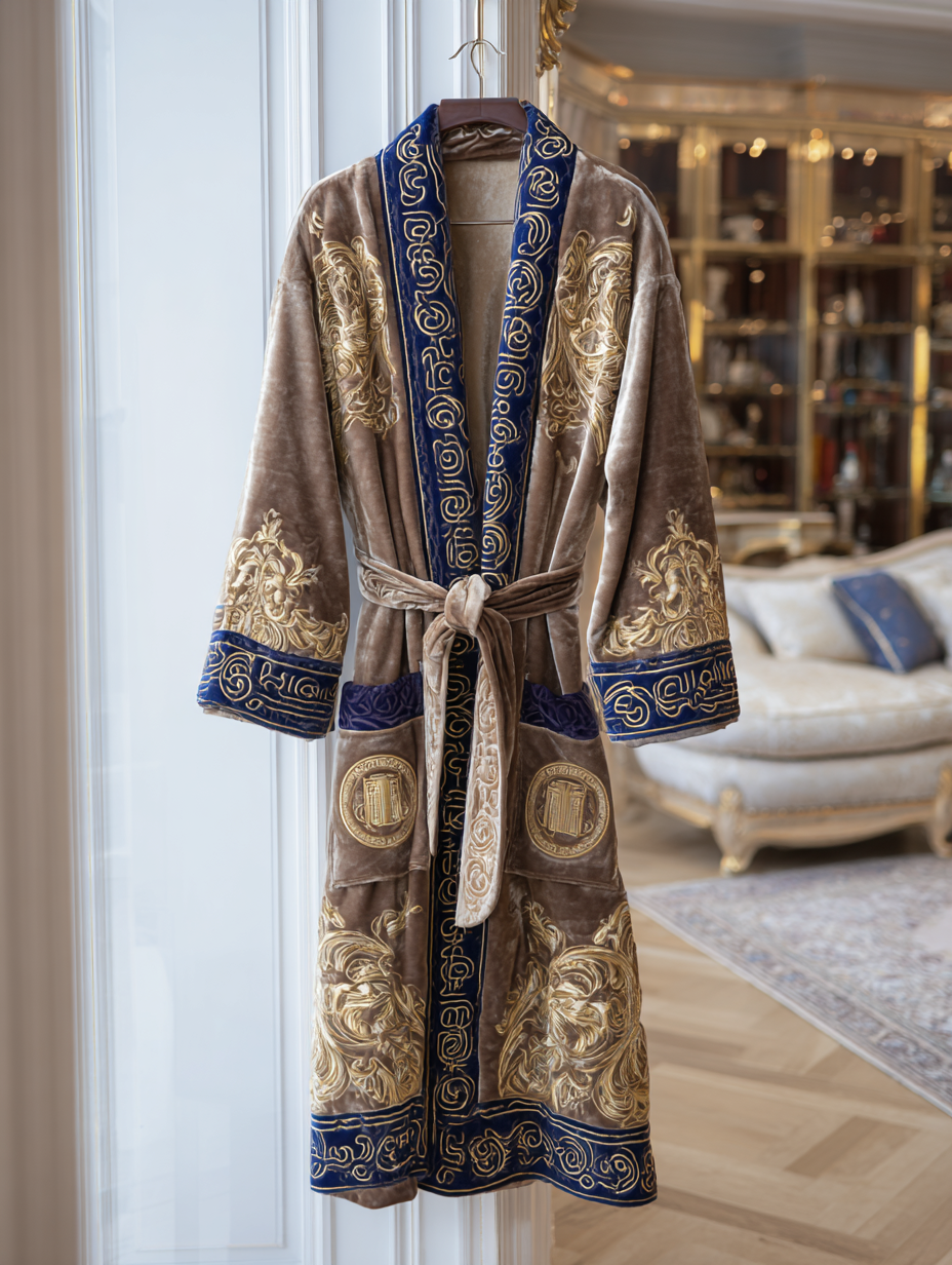 2026 Luxury High-end feel Soft Pajamas Velvet Robe Homewear