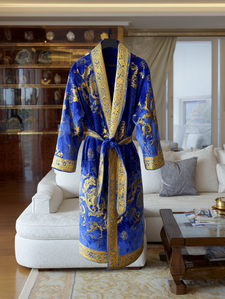2026 Luxury High-end feel Soft Pajamas Velvet Robe Homewear