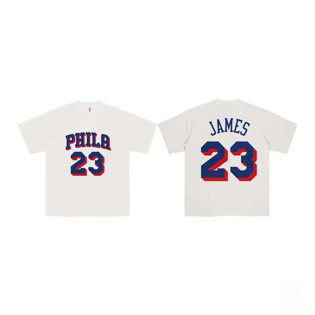 Philadelphia 76ers Tee T-Shirt No. 23 jersey Unisex