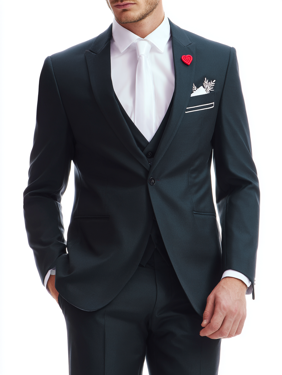Men's Luxury Business Blazers Jacket Suits Trousers Pants Sets