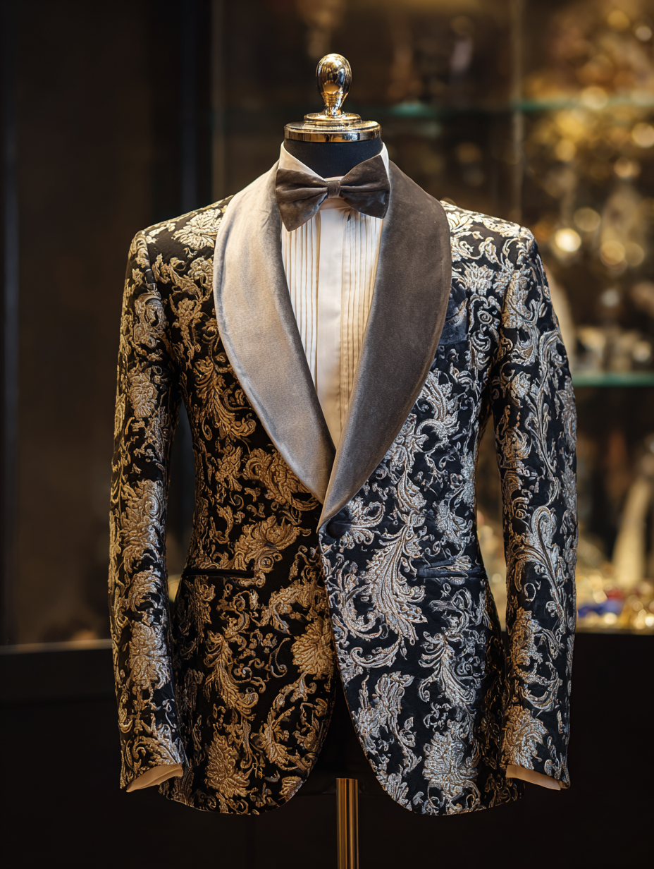 Men's Luxury Business Blazers Jacket Suits Trousers Pants Sets