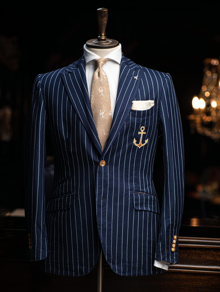 Men's Luxury Business Blazers Jacket Suits Trousers Pants Sets