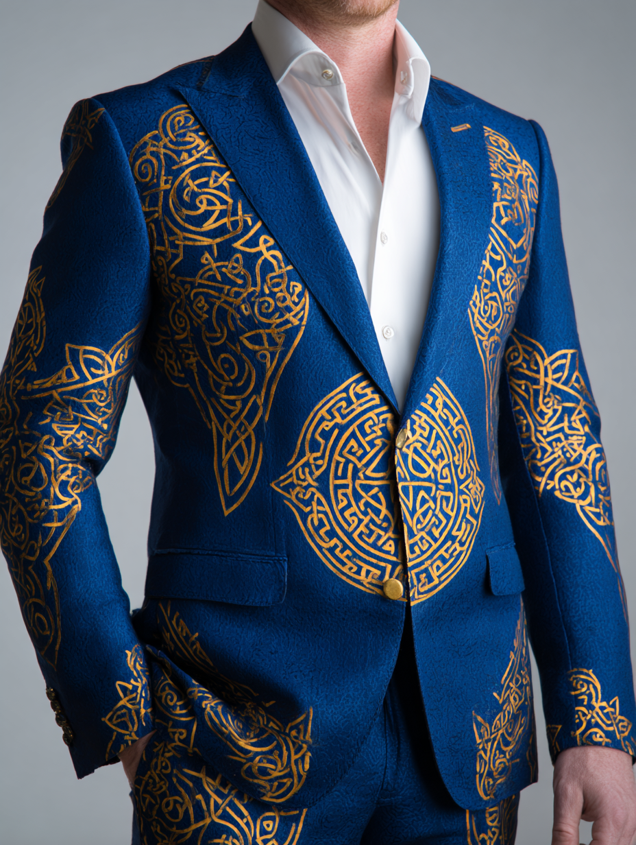 Men's Luxury Business Blazers Jacket Suits Trousers Pants Sets