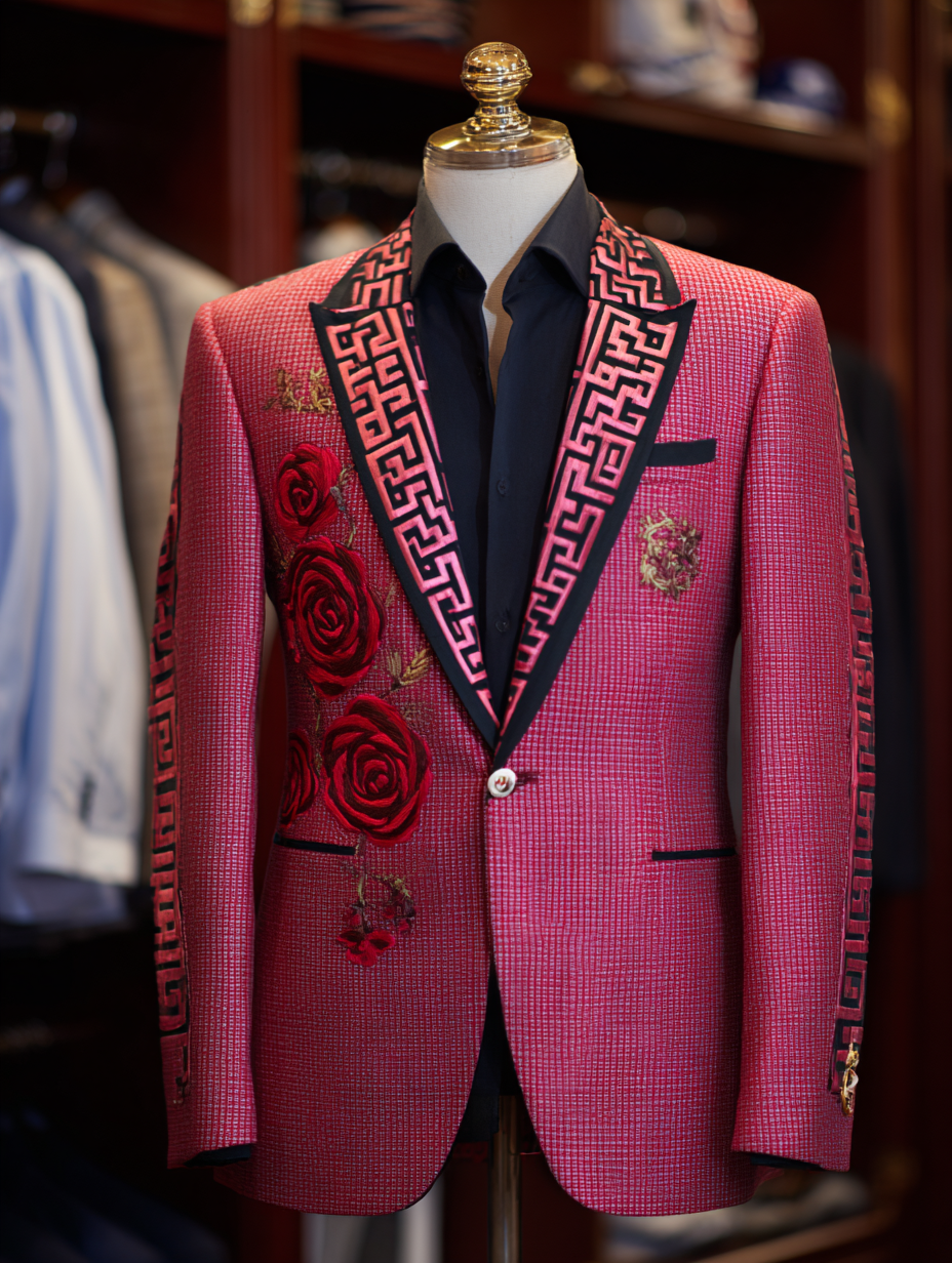 Men's Luxury Business Blazers Jacket Suits Trousers Pants Sets